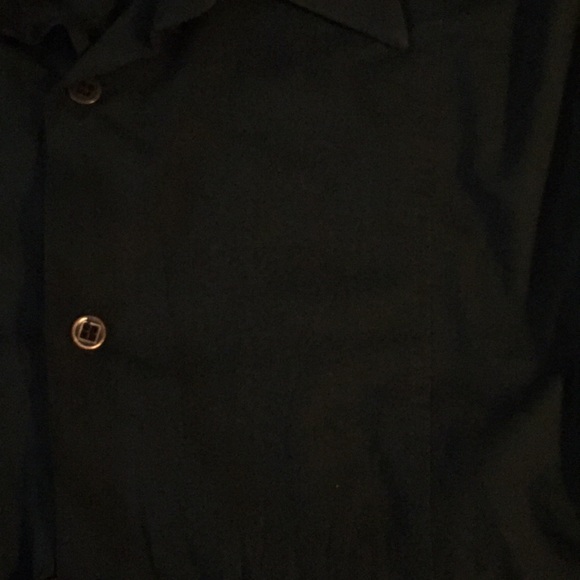 Umberto Zebra M Forest green button up shirt - Picture 4 of 6